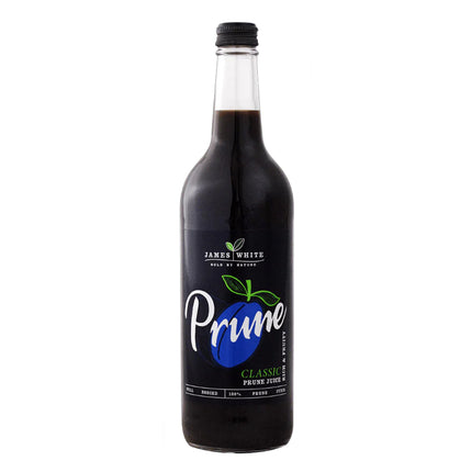 James White Prune juice 6 x 750ml Glass