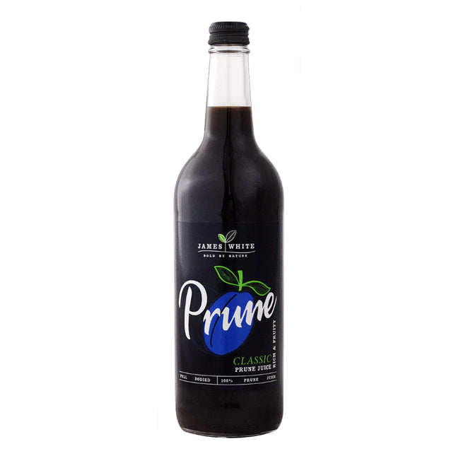 James White Prune juice 6 x 750ml Glass