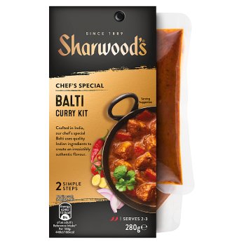 Sharwood's Chef Spec Balti Cry Kit 280g