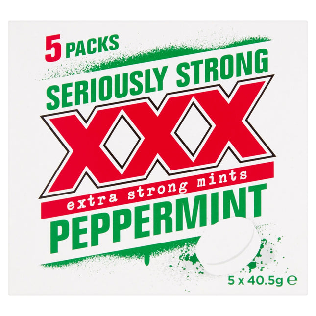 Fox's XXX Mints Five Pack 202.5g