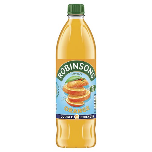 Robinsons Double Concentrate Orange No Added Sugar PET 1L