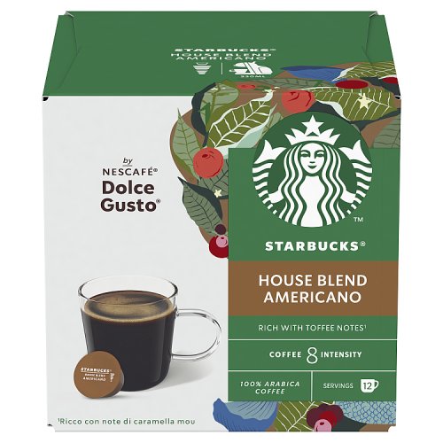 Starbucks Americano House Blend 12 Capsules 102g