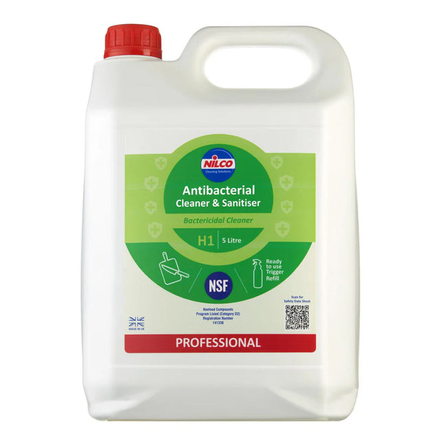 Nilco Antibac Cleaner Sanitiser Ready 2 Use 5L
