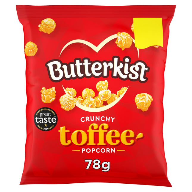 Butterkist Crunchy Toffee Popcorn 78g, £1.35 PMP