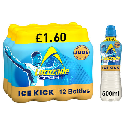 Lucozade Sport Ice Kick Jude PMP £1.60 500ml