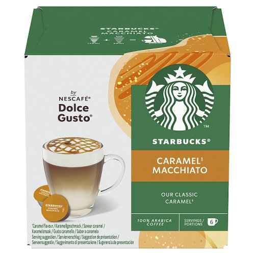 Starbucks Latte Caramel 12 Capsules 127.8g