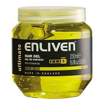 Enliven Hair Gel 250ml Ultimate (Yellow)