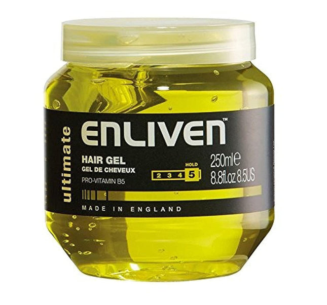 Enliven Hair Gel 250ml Ultimate (Yellow)