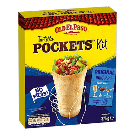 Old El Paso Tortilla Pocket Kit 375g