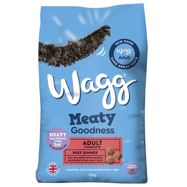 Wagg Meaty Goodness Beef Dry Dog Food 12kg