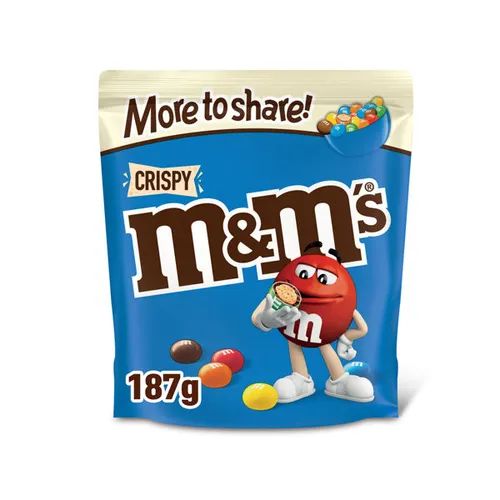 M&M's Crispy More To Share Pouch 187g