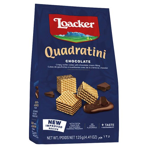 Loacker Quadratini Chocolate 125g