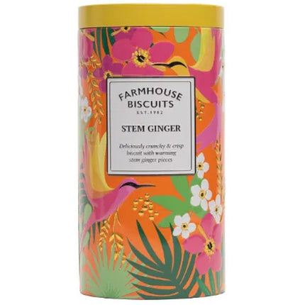 Farmhouse Biscuits Tropical Stem Ginger Tin 200g