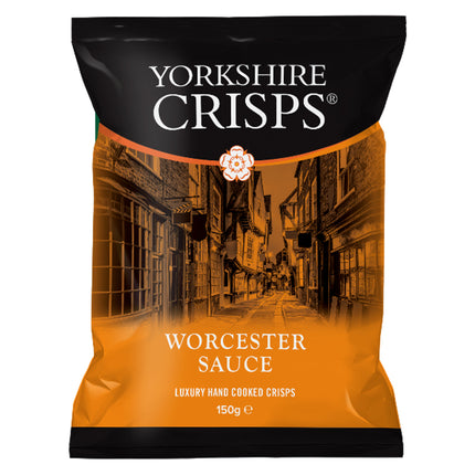 Yorkshire Crisps Worcester Sauce 150g