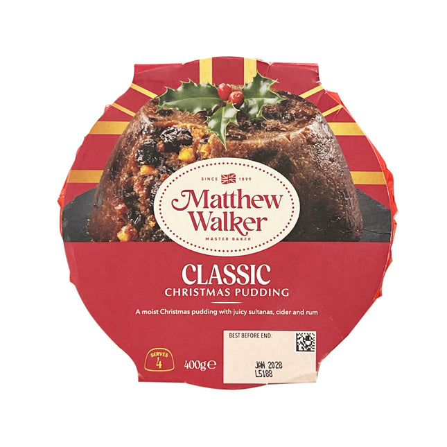 Matthew Walker Classic Christmas Pudding 400G
