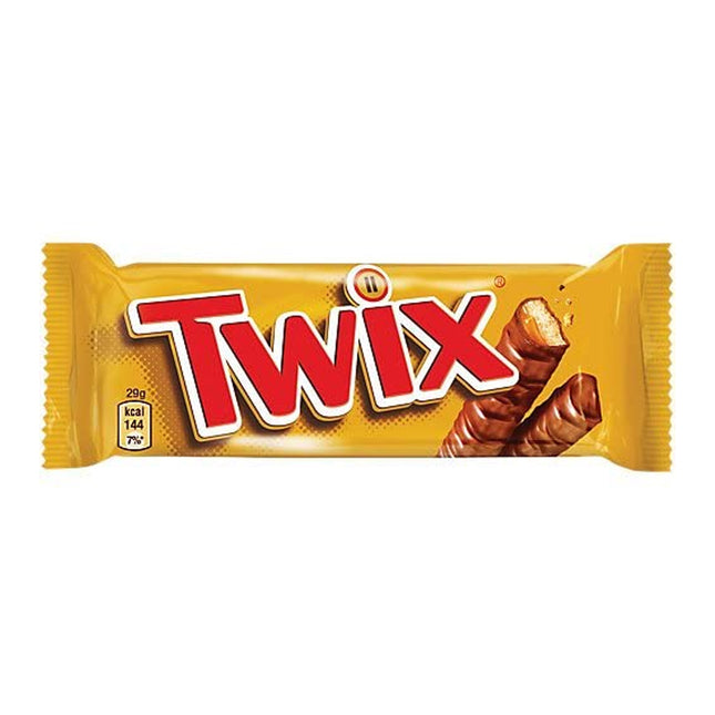 Twix Chocolate Biscuit Twin Bars 50g