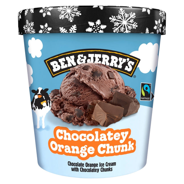 Ben & Jerrys Chocolatey Orange 465ML