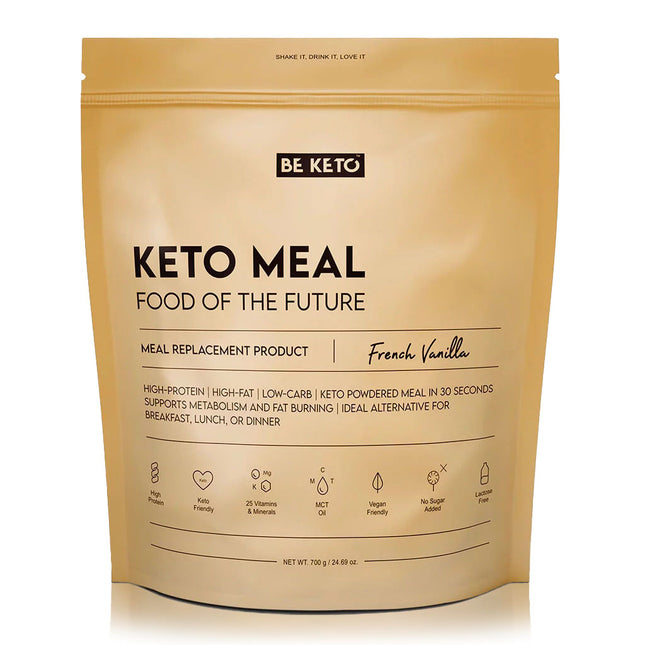 BeKeto Keto Meal French Vanilla 700g
