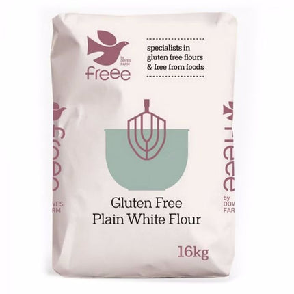 Doves Farm Gluten Free Plain White Flour Blend without Buckwheat 16kg