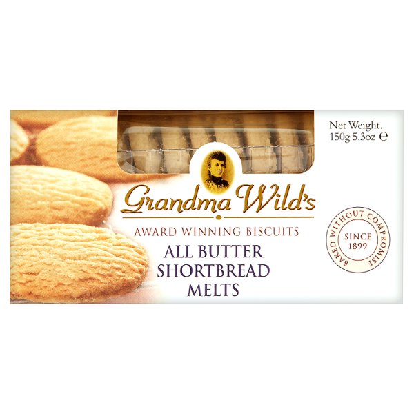 Grandma Wild's Butter Shortbread Melt 150g