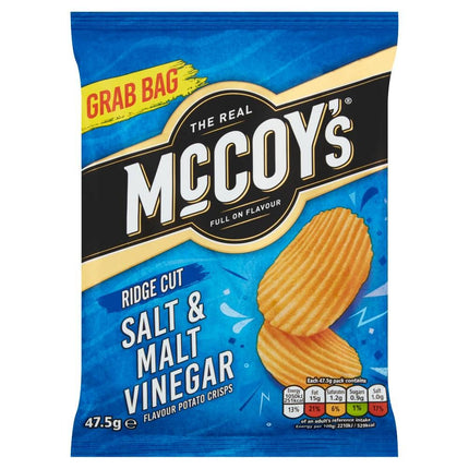 McCoy's Salt & Malt Vinegar Grab Bag Crisps 45g
