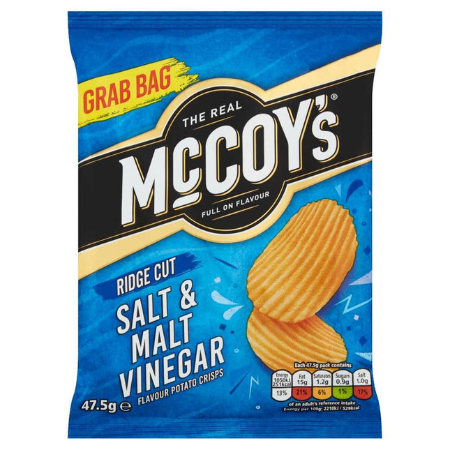 McCoy's Salt & Malt Vinegar Grab Bag Crisps 45g