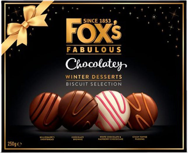Foxs Chocolatey Winter Desserts 250G X 6