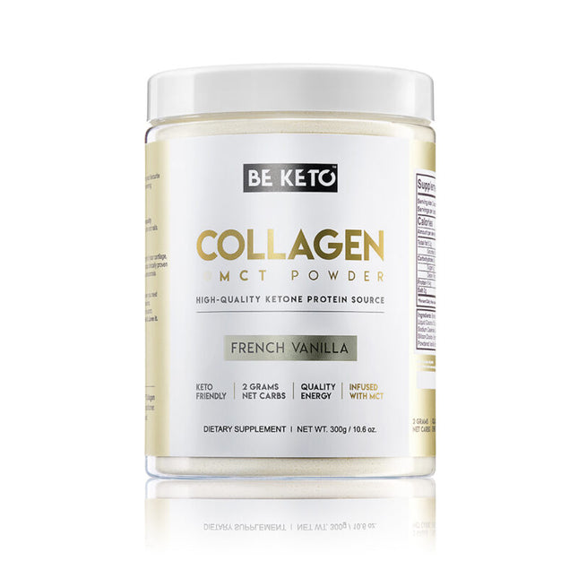 BeKeto Keto Collagen Vanilla + MCT 300g