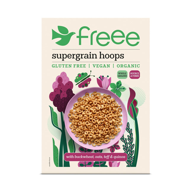 Freee Organic & Gluten Free Supergrain Hoops 300g