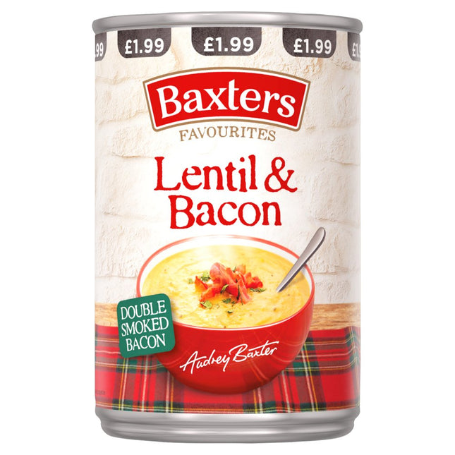 Baxters Lentil & Bacon PMP £1.99 400g