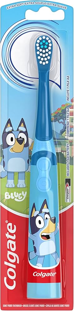 Colgate Battery Toothbrush Bluey