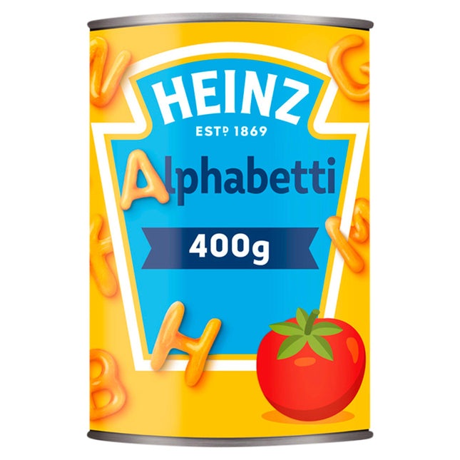 Heinz Alphabetti Pasta Shapes 400g
