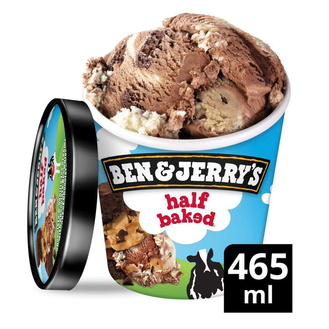 Ben & Jerrys Half Baked 465ml