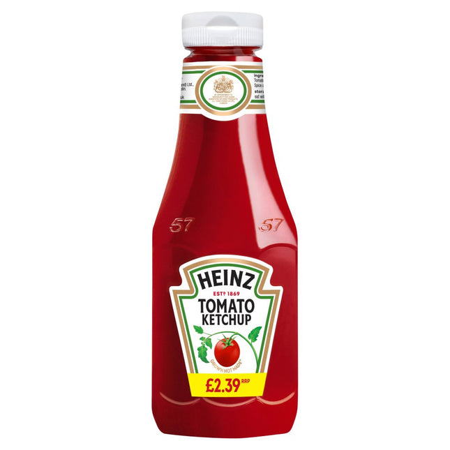 Heinz Tomato Ketchup Squeezy PMP £2.39 342g