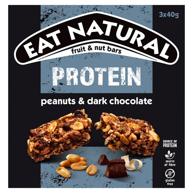 EAT NATURAL Protein Peanuts & Dark Chocolate Extra 40g