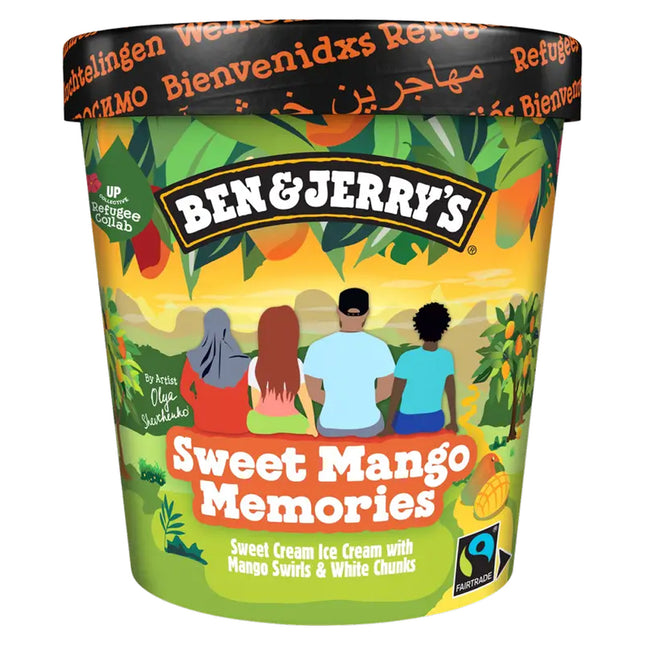 Ben & Jerrys Sweet Mango Memories 465ML