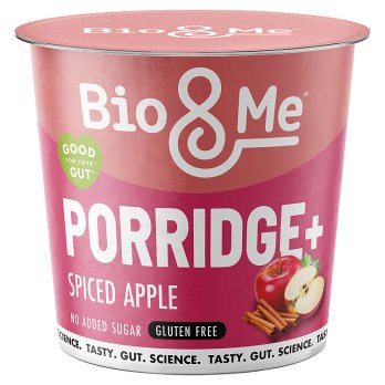 Bio&Me Spiced Apple Gluten Free Porridge Pot 58g