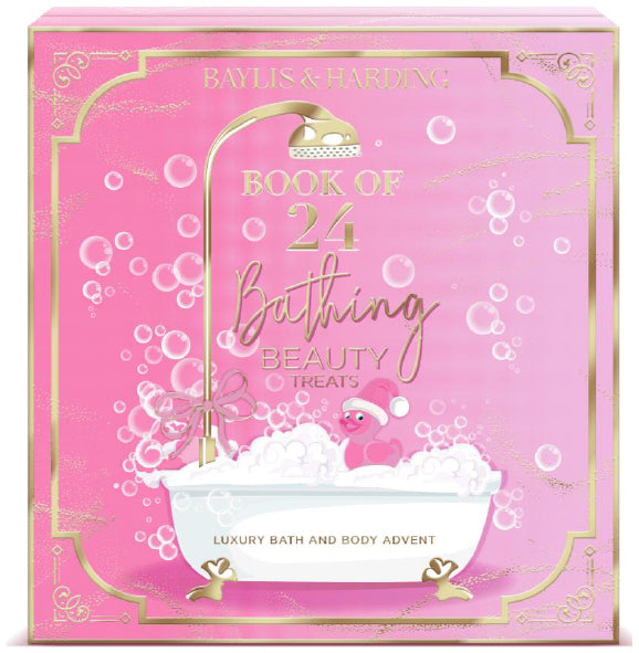 Jojoba, Vanilla & Almond Oil Ladies Luxury 24 Days Of Beauty Advent Calendar Gift Set 1500g