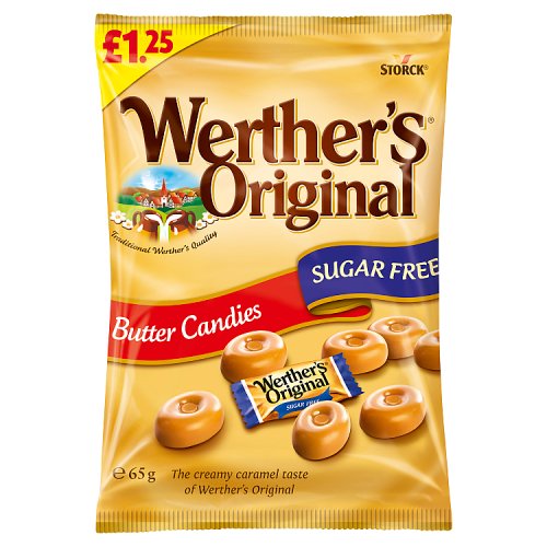 Werthers Sugar Free Butter Candies PMP £1.25 65g