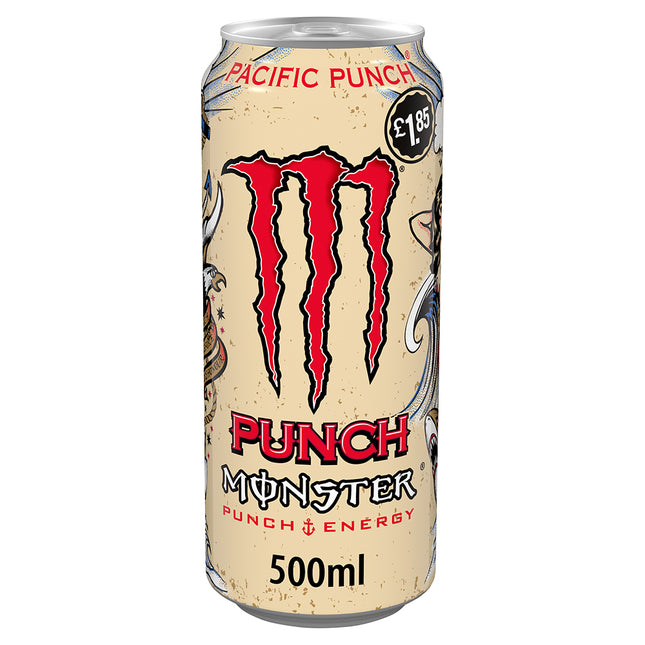 Monster Pacific Punch PMP £1.85 500ml