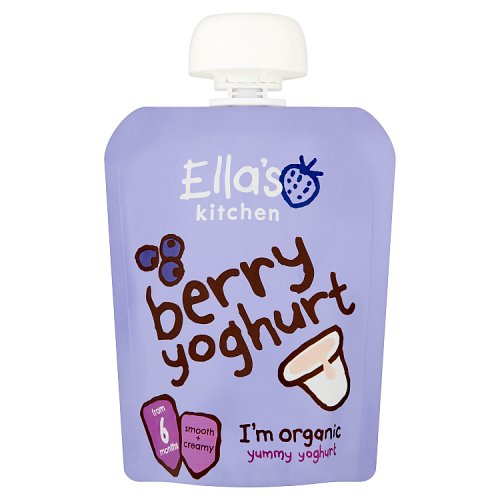 Ella's Kitchen Greek Yoghurt & Berries 90g