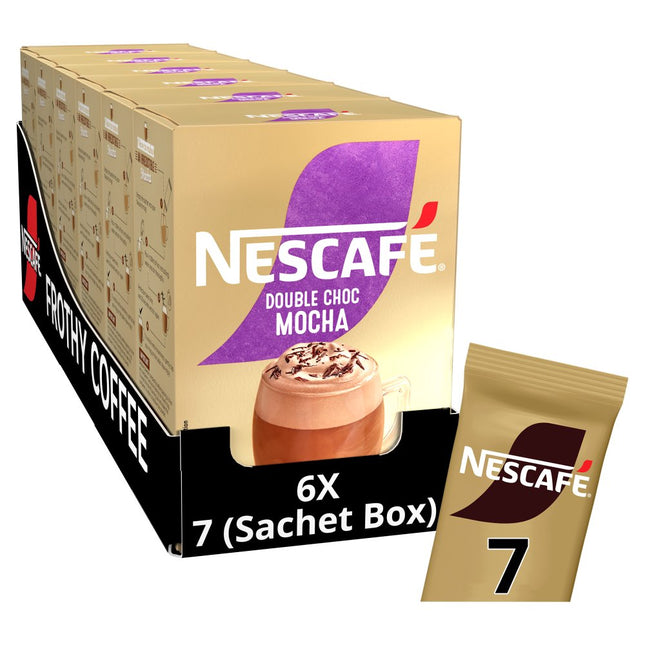 Nescafe Mocha Double Chocolate 7 Sachets 146.3g
