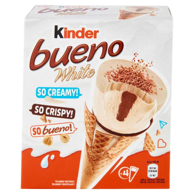 Kinder Bueno Ice Cream T4 white (4x92ml/248g)