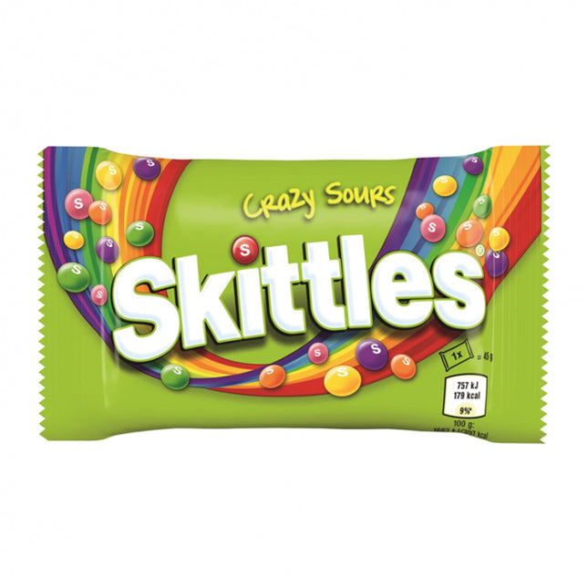 Skittles Sours x 36 Bags 45g
