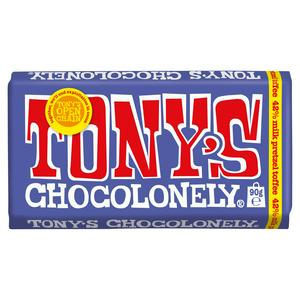 Tony's Chocolonely 42% Milk Choc Pretzel 90G