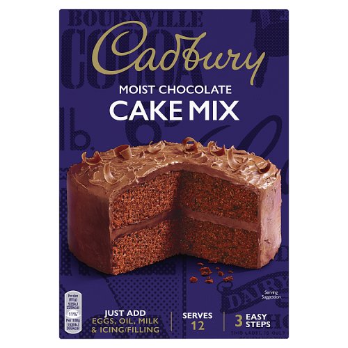 Cadbury Cad Chocolate Sponge Mix 400g
