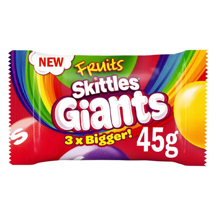 Skittles Giants Fruit Sweets Bag 45g