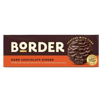 Border Dark Chocolate Gingers 150g