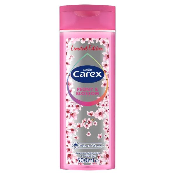 Carex Bath 500ml Peony & Blossom