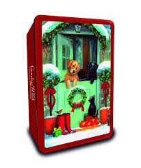 Grandma Wild's Embossed Puppies at the Door 300g